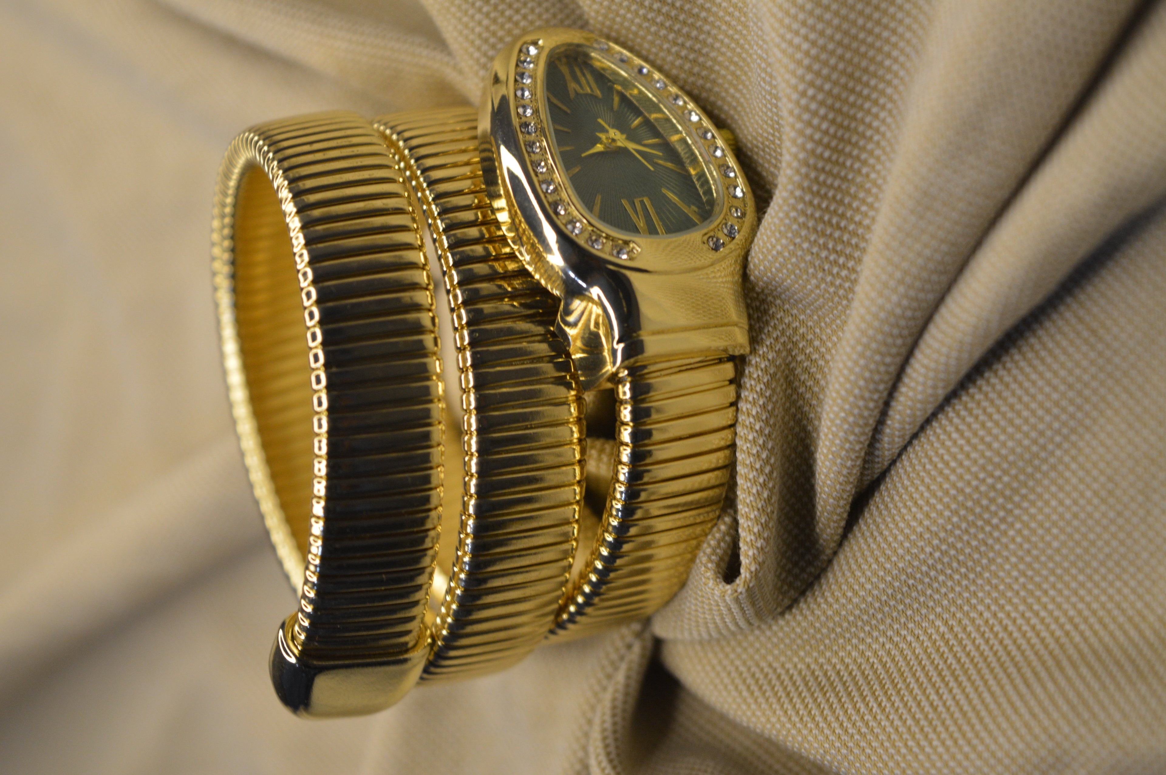 Yılan model - Kadın kol saati