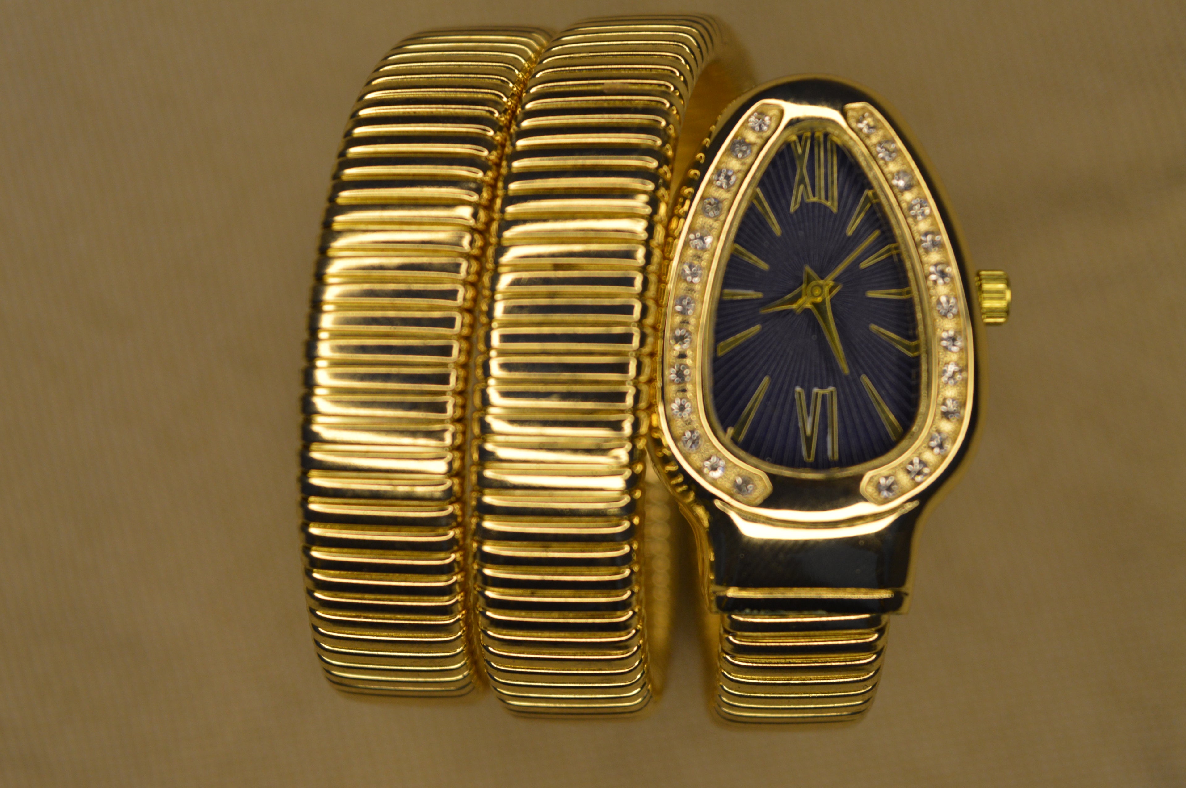 Yılan model - Kadın kol saati