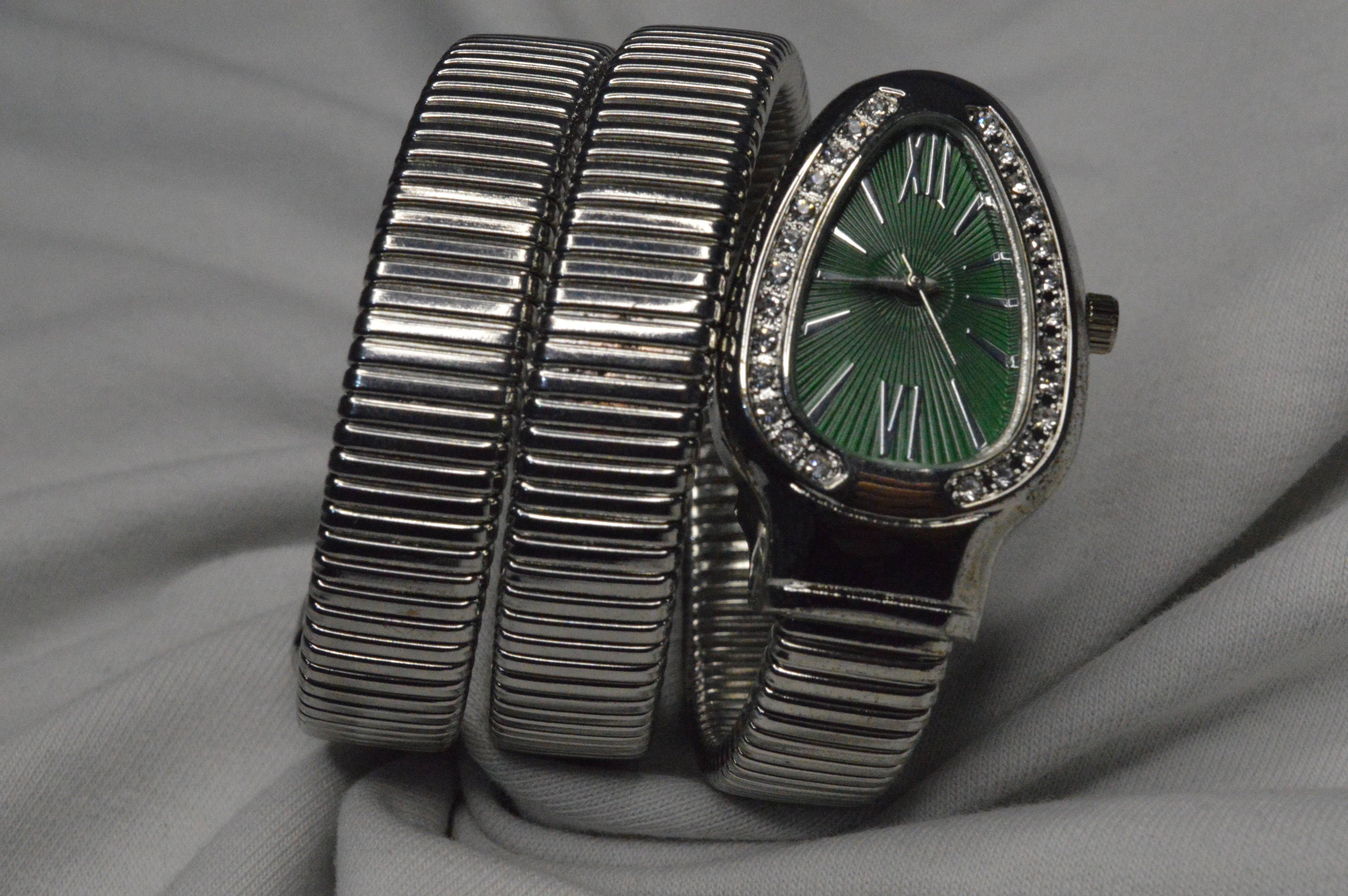 Yılan model - Kadın kol saati