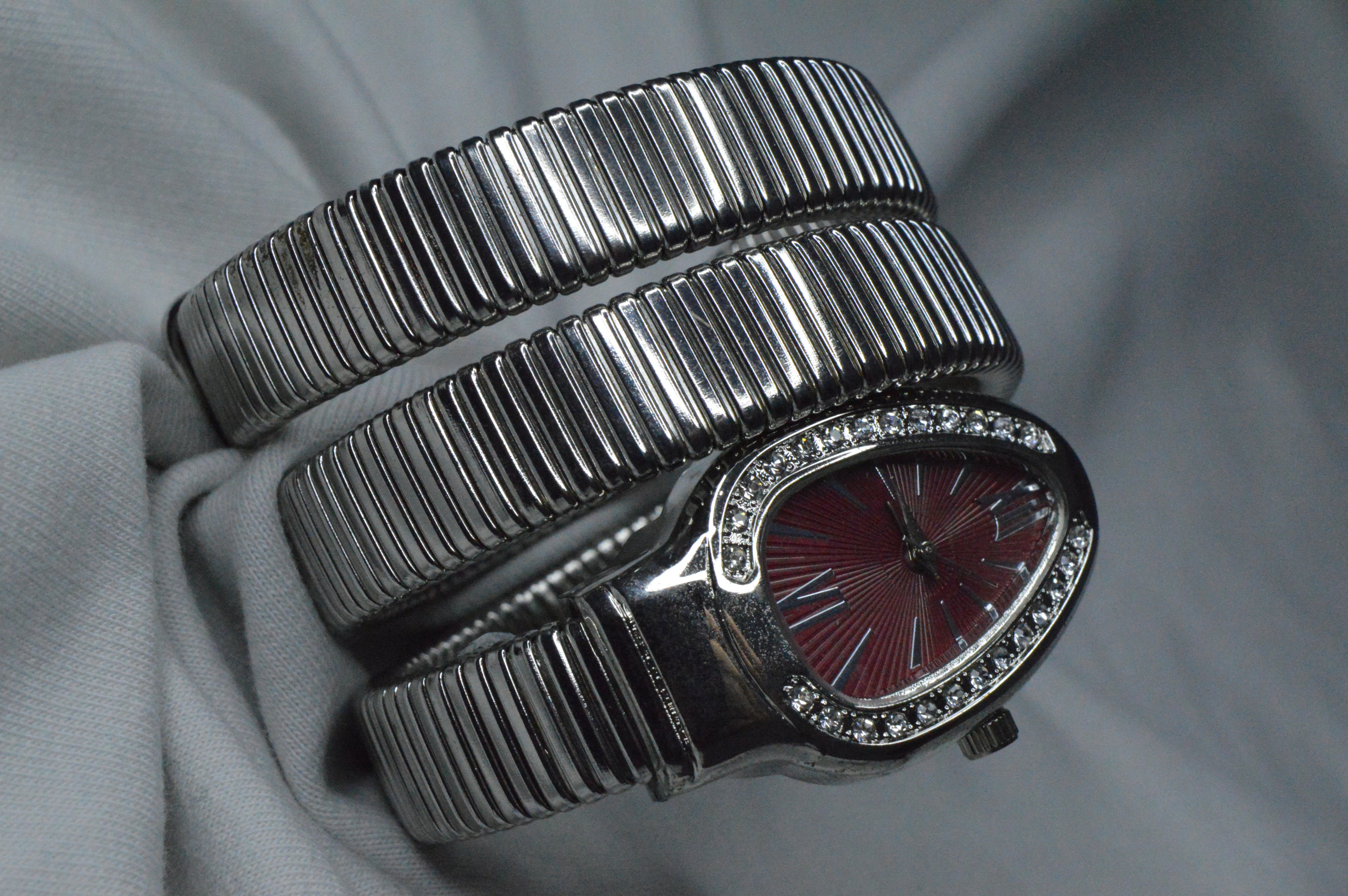 Yılan model - Kadın kol saati